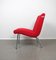 Red and Blue Vostra Chairs with Side Table by Walter Knoll, Germany, 1980s, Set of 3 5
