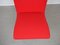 Red and Blue Vostra Chairs with Side Table by Walter Knoll, Germany, 1980s, Set of 3 8