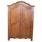 Antique Poplar Wardrobe, Early 18th Century, Image 1