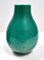 Green Cased Alga Glass Vase with Gold Leaf by Tomaso Buzzi for Venini, 1930s 1