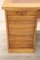 Oak Writing Desk with Shutter Doors, 1940s 7