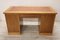 Oak Writing Desk with Shutter Doors, 1940s 4