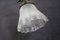 Vintage Tischlampe aus Messing & Glas, 1930er 5