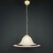 Murano Glass White and Pink Pendant Lamp, Italy, 1970s 1