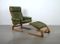Vintage Norwegian Kengu Lounge Chair and Ottoman by Solheim for Rykken, 1970s, Image 2