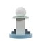 Table Lamp by Aldo Cibic for Memphis-Milano, 1980s, Image 2