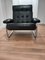 Leather Lounge Chair, Sweden, 1970s, Image 1