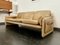Vintage Ds-61 3-Sitzer Sofa mit Zeitschriftenständer aus Leder von de Sede, Schweiz, 1960er 1