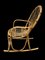 Rattan Rocking Chair, 1950s 3