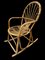 Rattan Rocking Chair, 1950s 2