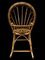 Rocking Chair en Rotin, 1950s 9