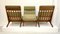 GE-375 Gentlemen Chairs by Hans Wegner for Getama, Denmark, 1960s, Set of 3 3