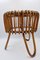 Bamboo Stool and Rattan attributed to Tito Agagoli, 1960s, Image 6