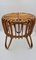 Bamboo Stool and Rattan attributed to Tito Agagoli, 1960s 5