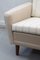 Vintage Sofa with Striped Fabric, Image 8