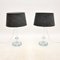 Vintage Danish Glass Table Lamps by Michael Bang for Holmegaard, 1960, Set of 2 2