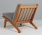 Model Ge-370 Lounge Chair by Hans J. Wegner for Getama, 1960s, Image 8