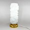 Vintage Brass and Opaline Glass Table Lamp, 1970s, Image 3