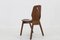 Vintage German Beech Stuckable Dining Chairs, 1970s, Set of 7, Image 7