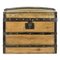 Wooden Transport Trunk with Steel Reinforcements 1