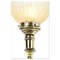 Brass and Molded Glass Table Lamp 4