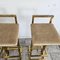 Brass Bar Stools in the style of Maison Jansen, 1980s, Set of 3 6