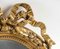 Holz & Vergoldete Stuckspiegel im Louis XVI Stil, 2er Set 3