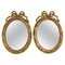 Louis XVI Style Wood and Gilded Stucco Mirrors, Set of 2 1