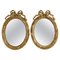 Louis XVI Style Wood and Gilded Stucco Mirrors, Set of 2, Image 1