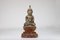 Burmesischer Künstler, Shan Maravijaya Buddha, Lackiertes & Vergoldetes Holz, 1800er 1