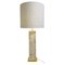 Vintage Italian Travertine Lamp, Image 1