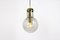 Lámpara colgante holandesa grande de latón, años 60, Imagen 6