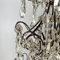 Italian Glass Drop Chandelier with Metal Structure, 1950s, Image 13