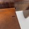 Moderne italienische Mid-Century Holzsessel aus braunem Leder mit Schnallen, 1960er, 2er Set 11