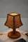 Lampade da tavolo Mid-Century in vimini e paglia di Vienna, Italia, anni '60, set di 2, Immagine 3
