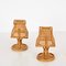 Mid-Century Italian Table Lamps in Rattan and Vienna Straw, 1960s, Set of 2 19