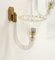 Mid-Century Murano Glass and Brass Sconces attributed to Barovier & Toso, Italy, 1950s, Set of 2, Image 7