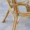 Mesa de jardín vintage de bambú, Imagen 4