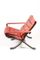 Norwegian Model Relax Leather Lounge Chair by Ingmar Relling for Westnofa, 1960s 3