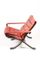 Norwegian Model Relax Leather Lounge Chair by Ingmar Relling for Westnofa, 1960s, Image 3