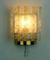 Vintage Wandlampen mit Ver Glastuben von Doria, 2er Set 3