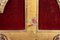 Handgeschnitztes Kruzifix aus dem 17. Jh. in vergoldetem Holzrahmen mit Blumendekor 9