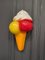 Lámpara de pared vintage con forma de cono de helado, años 60, Imagen 2