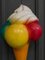 Lámpara de pared vintage con forma de cono de helado, años 60, Imagen 5