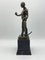 German Artist, Miners, Bronze Sculpture on Marble Base 2