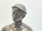 German Artist, Miners, Bronze Sculpture on Marble Base, Image 7