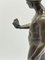 Deutscher Künstler, Bergleute, Bronzeskulptur auf Marmorsockel 10