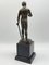 German Artist, Miners, Bronze Sculpture on Marble Base 4