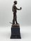 Artiste Allemand, Mineurs, Sculpture En Bronze Sur Socle En Marbre 5