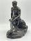 Seated Athletic Youth, Bronze Sculpture, Image 8